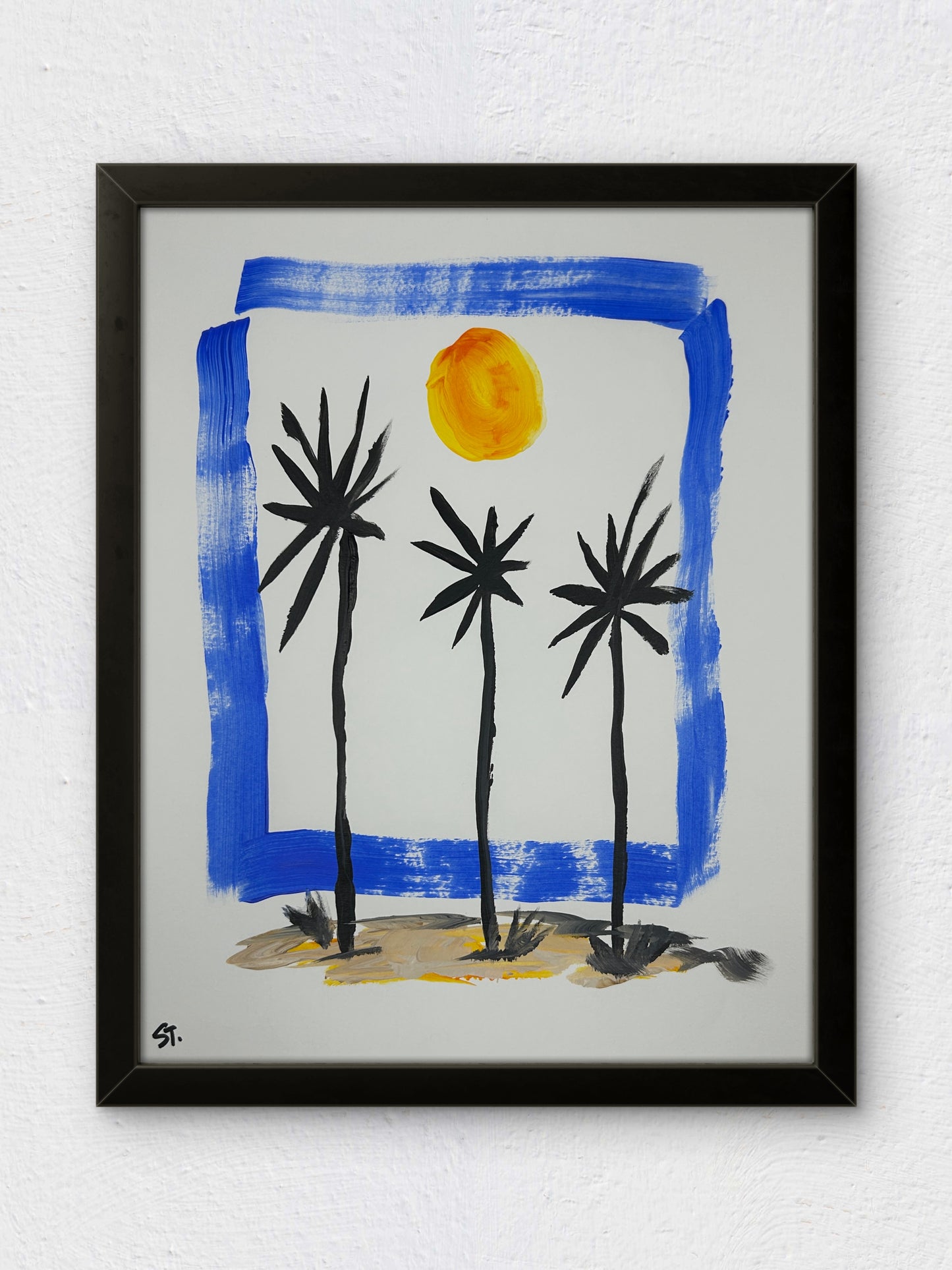 The Fourth is On Vacation  — 11x14 in.