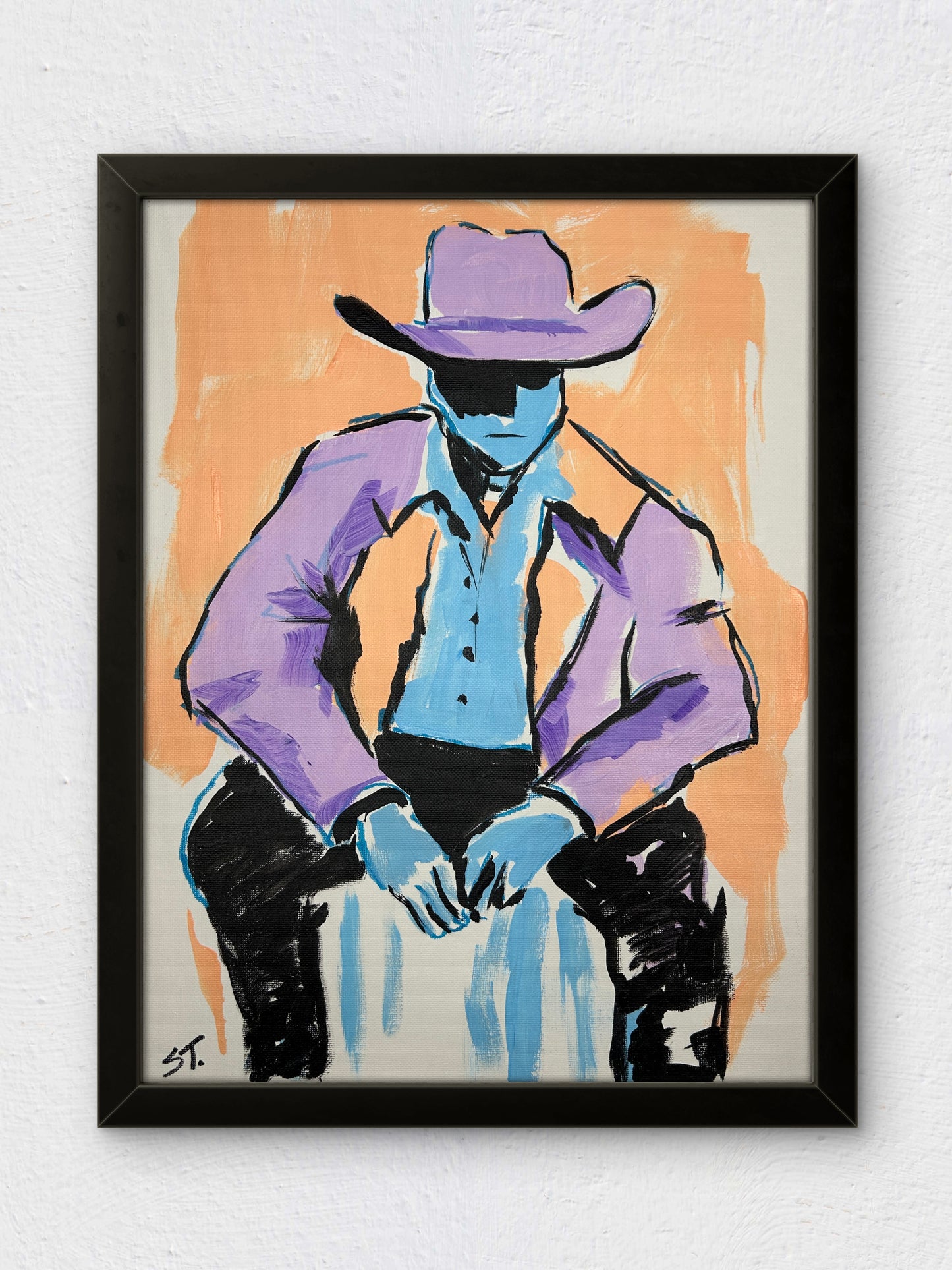 The Loner — 12x16 in.