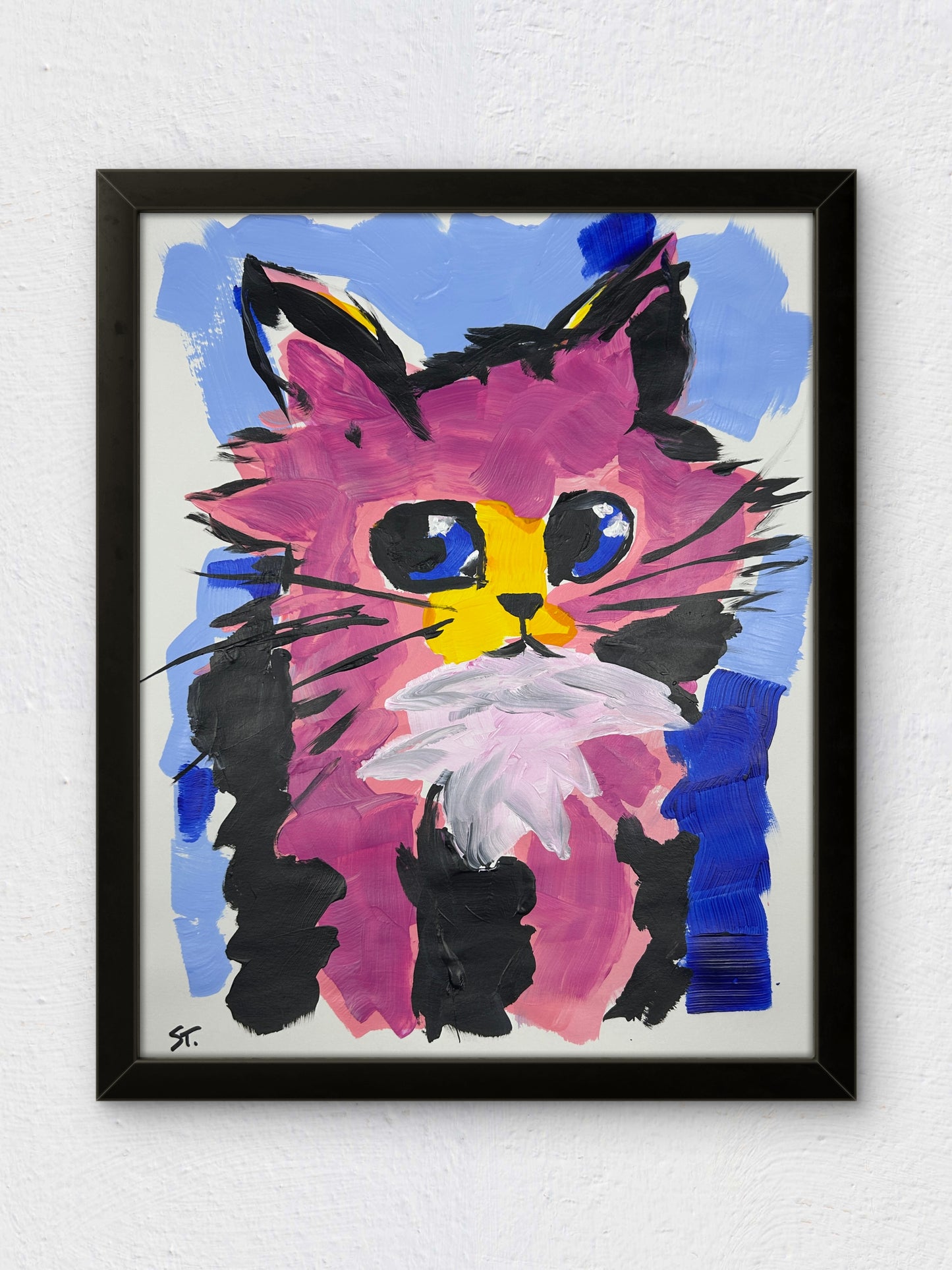 The Cat That Got Everything — 11x14 in.