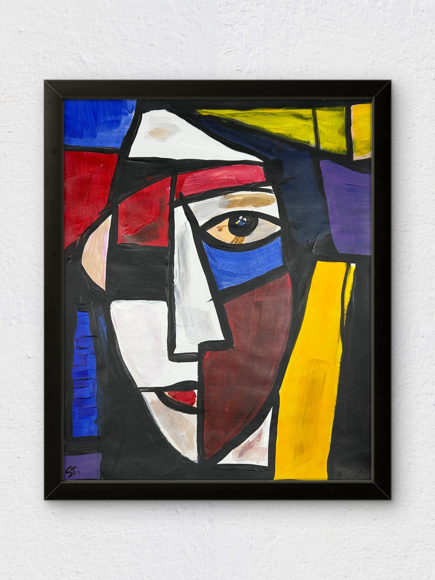 The Unblinking — 11x14 in.