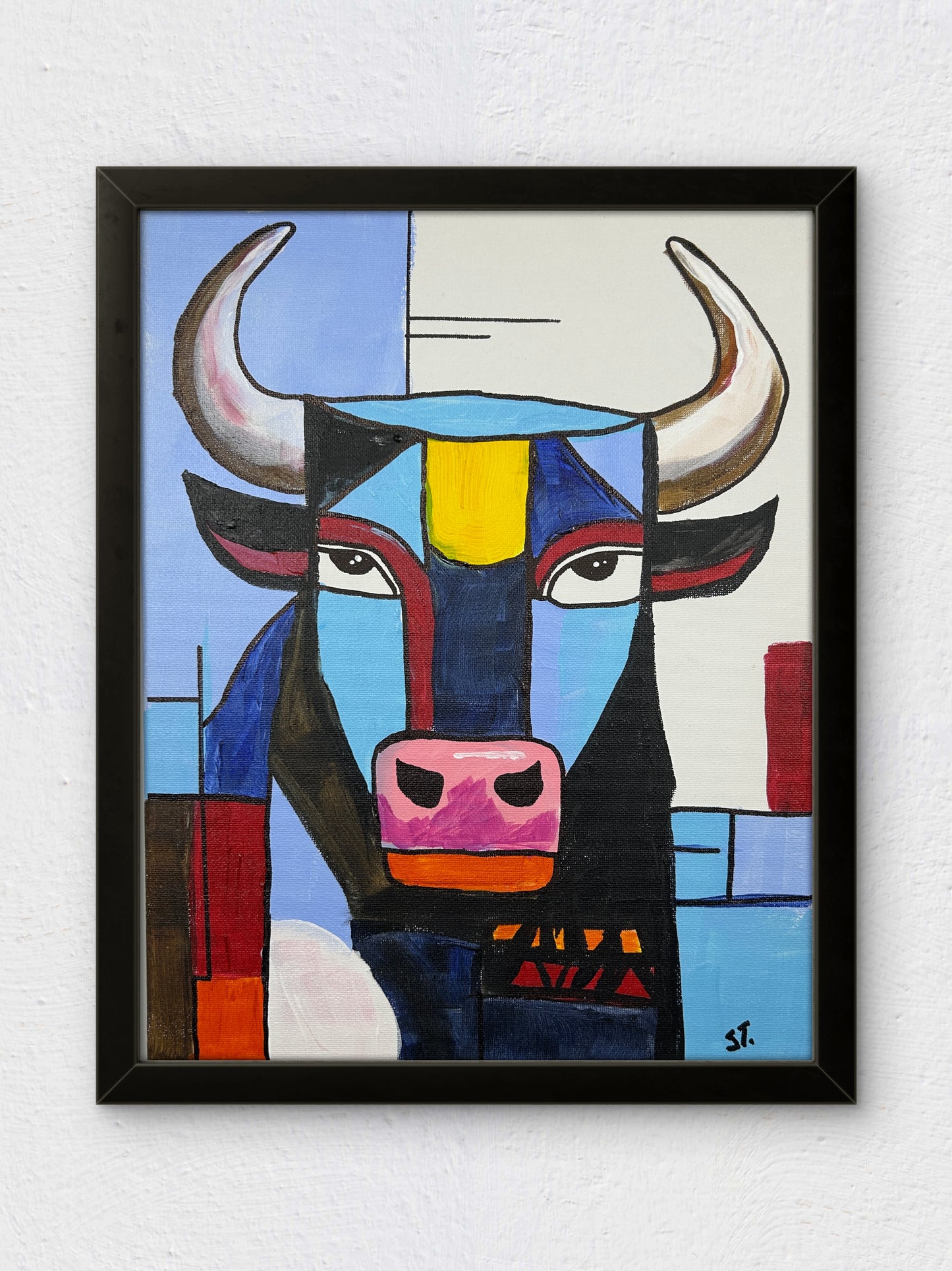 The Bull Was Not Asked — 11x14 in.