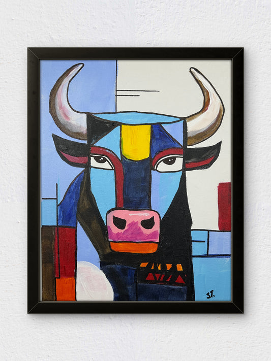 The Bull Was Not Asked — 11x14 in.