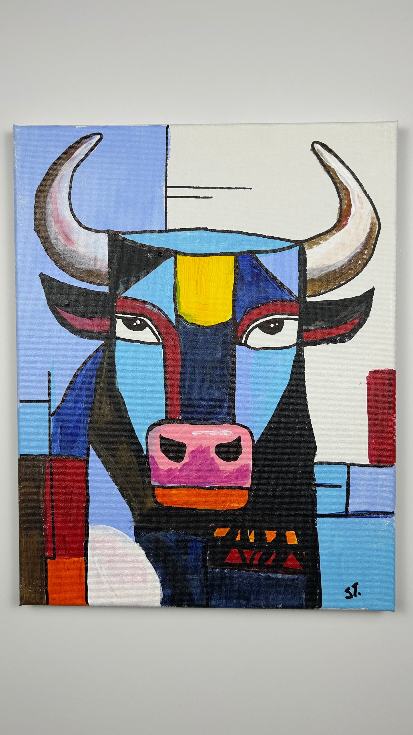The Bull Was Not Asked — 11x14 in.