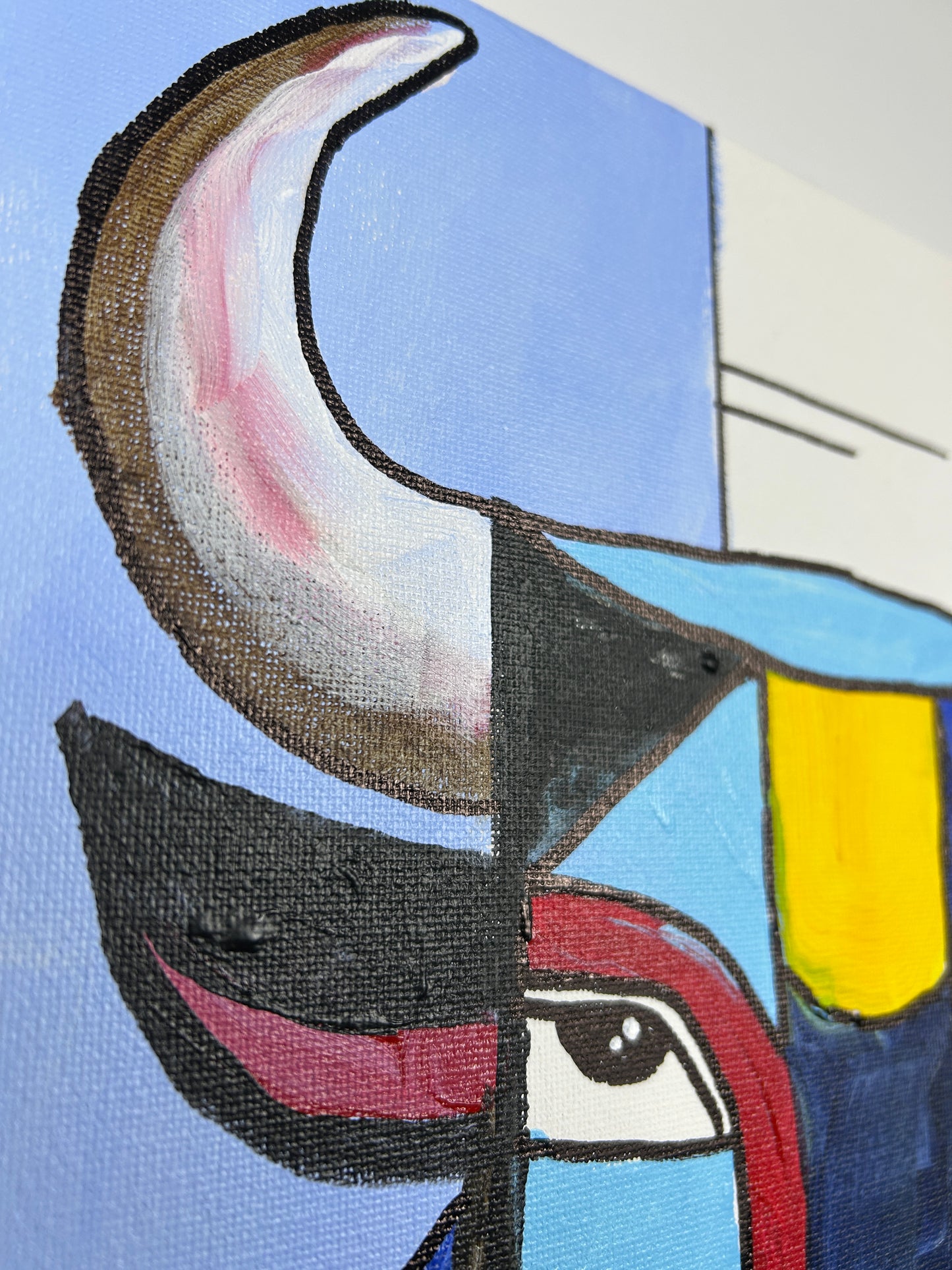 The Bull Was Not Asked — 11x14 in.