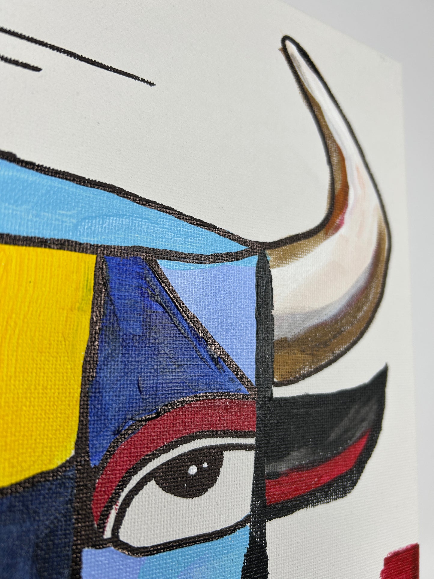 The Bull Was Not Asked — 11x14 in.