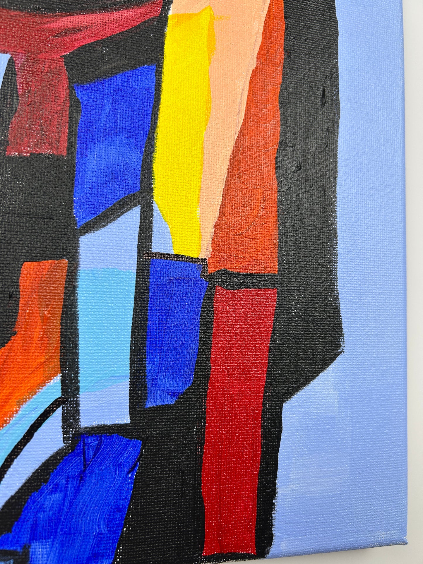A Long Face, Technically — 11x14 in.