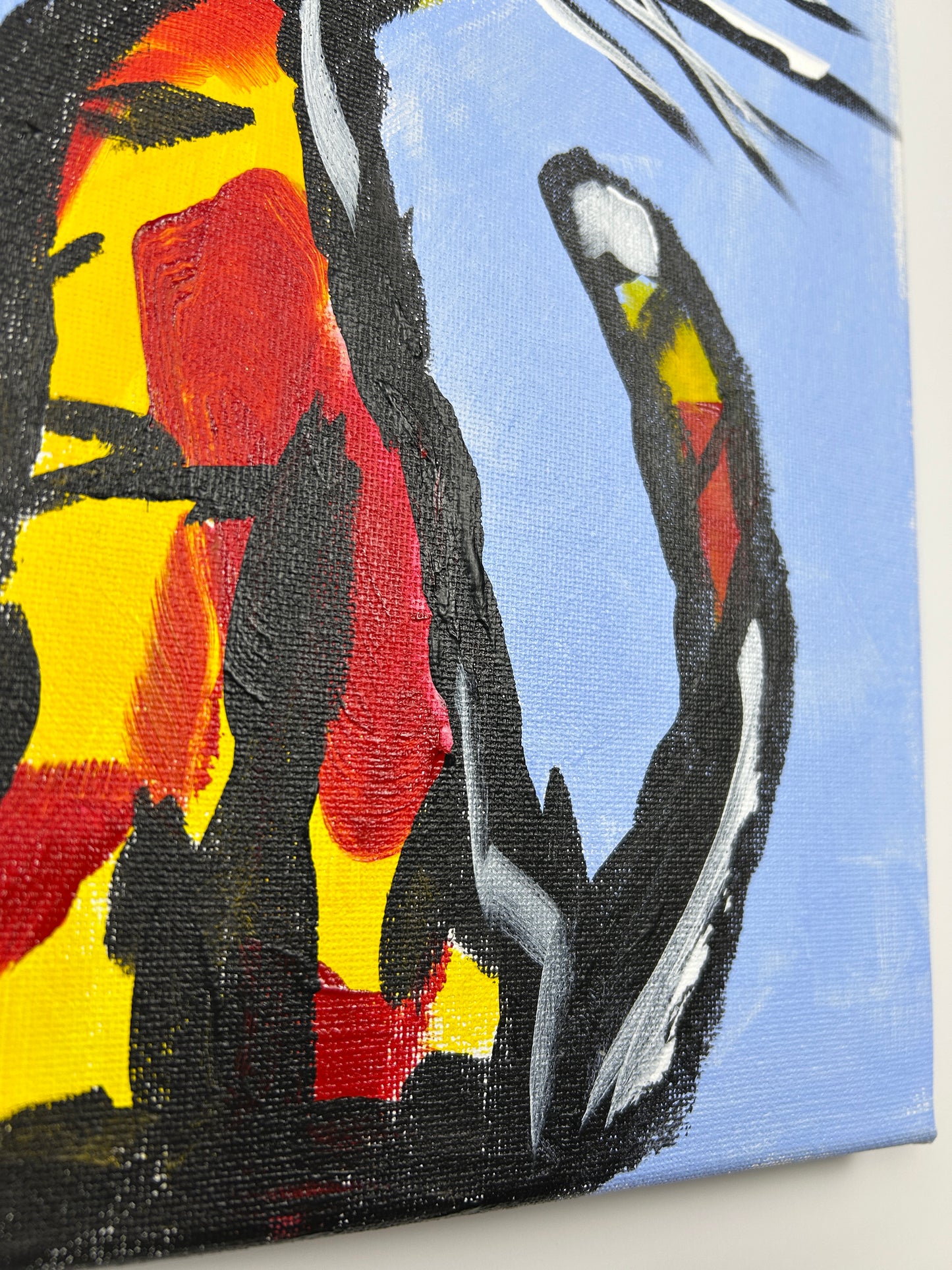 The Cat Seems Fine — 11x14 in.