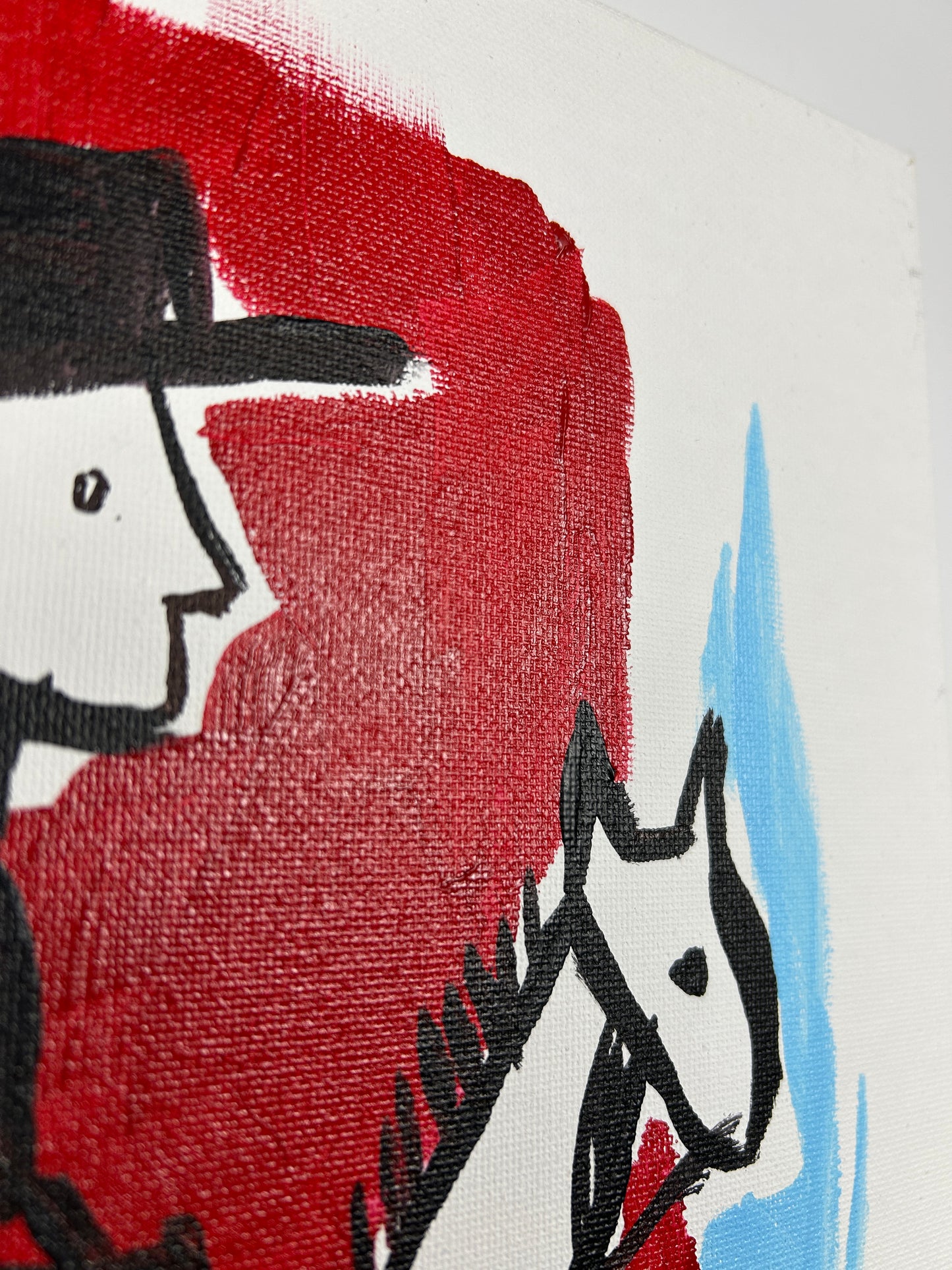 The Hat Does Most of the Talking — 11x14 in.