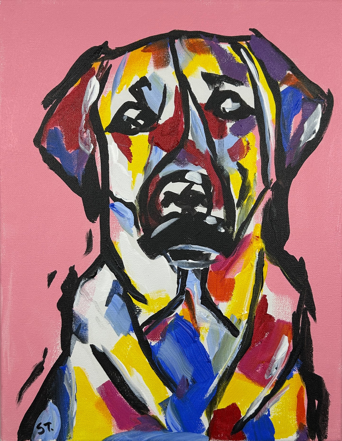Good Boy, Probably — 11x14 in.