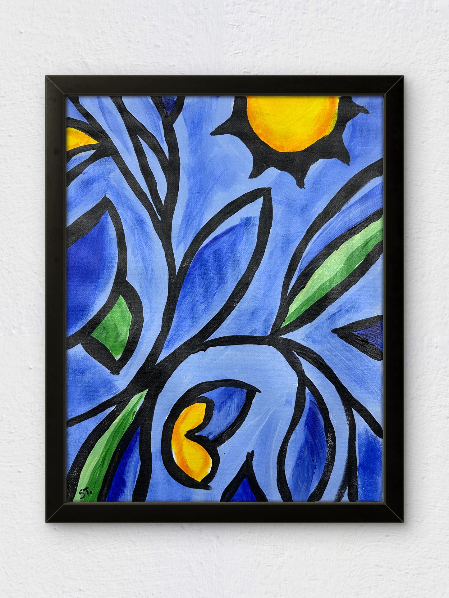 Enthusiastic Foliage — 11x14 in.