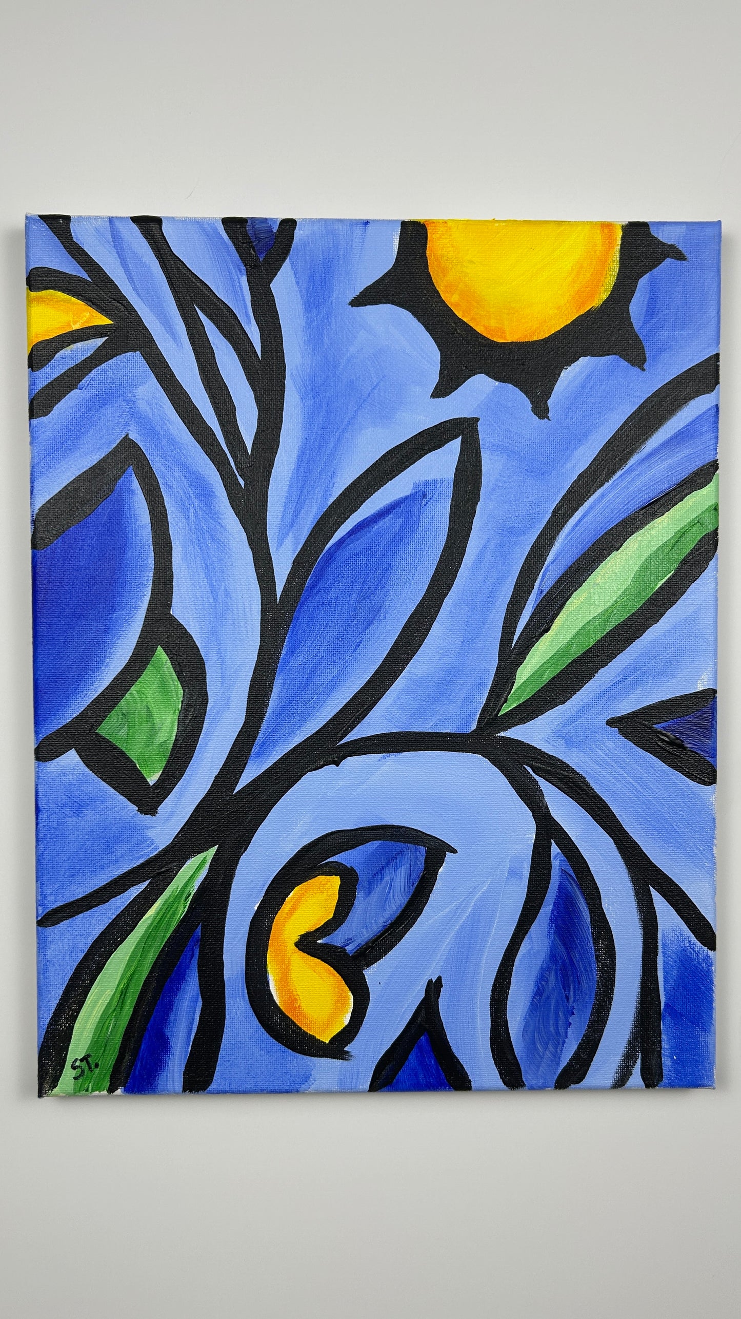 Enthusiastic Foliage — 11x14 in.