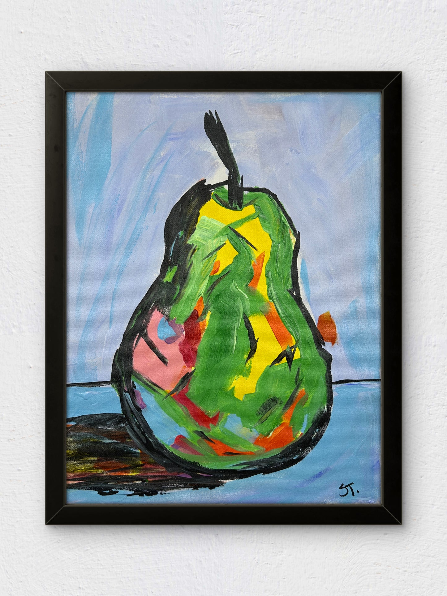 The Imprudent Pear  — 11×14 in.