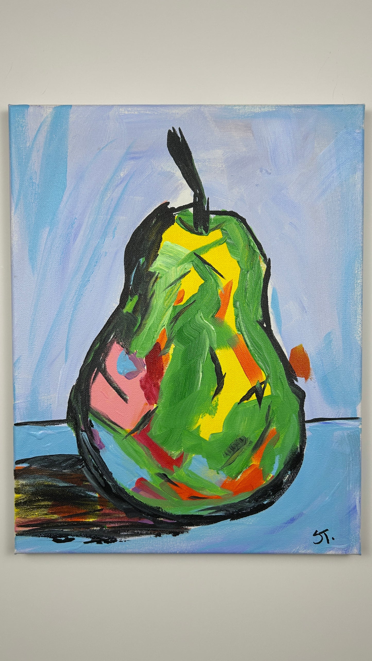 The Imprudent Pear  — 11×14 in.