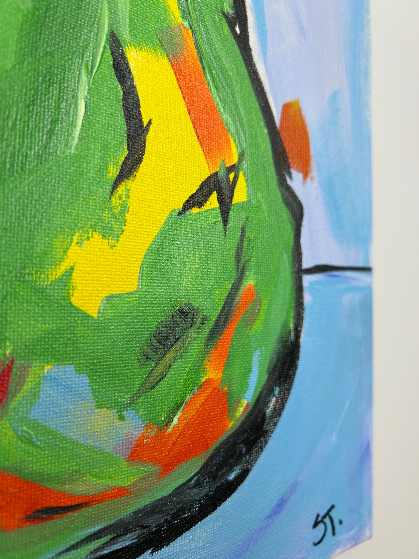 The Imprudent Pear  — 11×14 in.