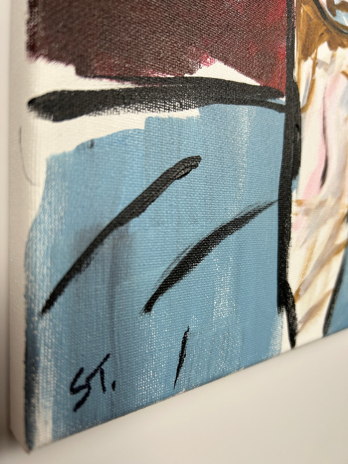 Woman With Earrings — 11x14 in.