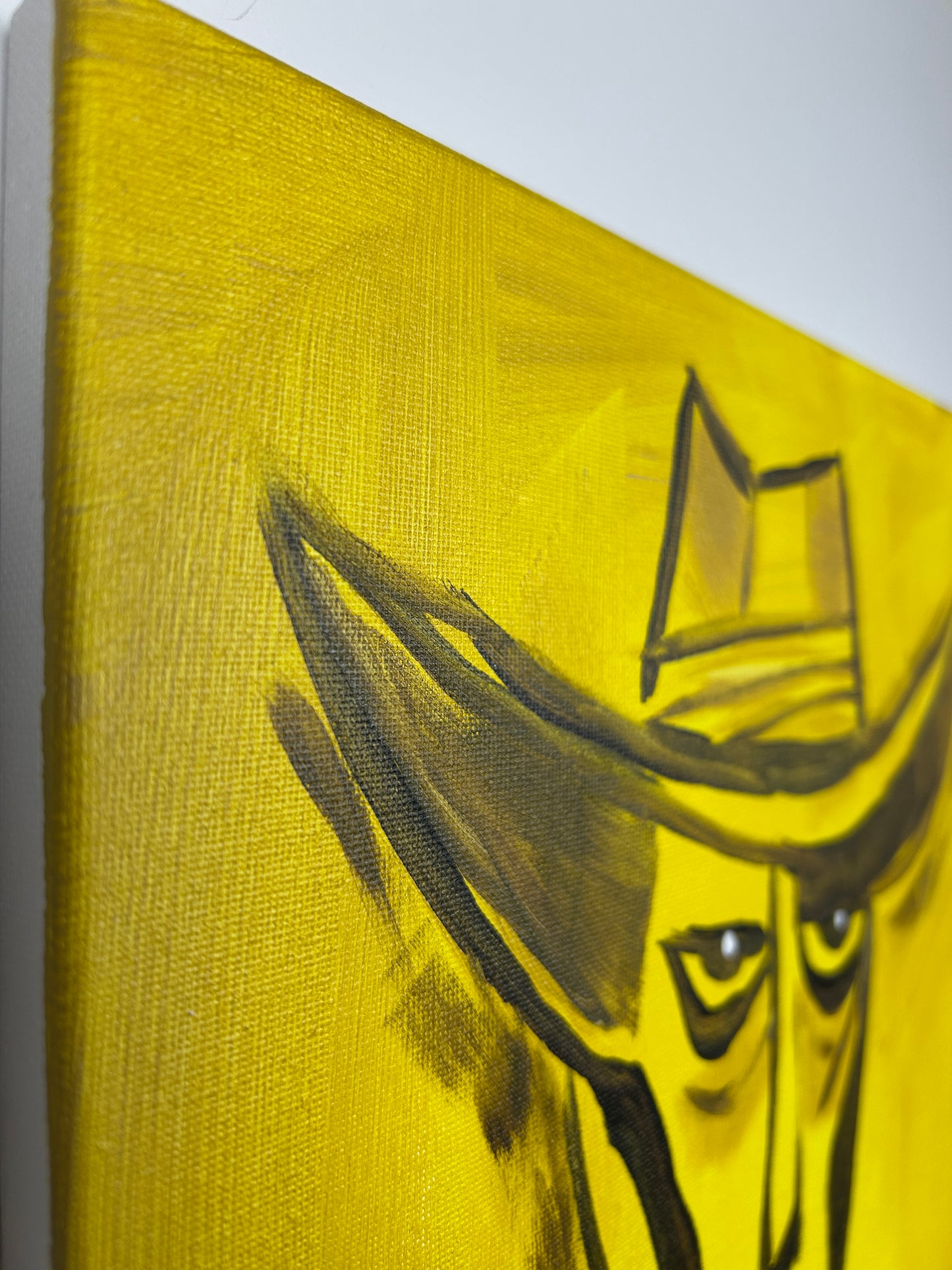 He's Seen Some Things — 11×14 in.