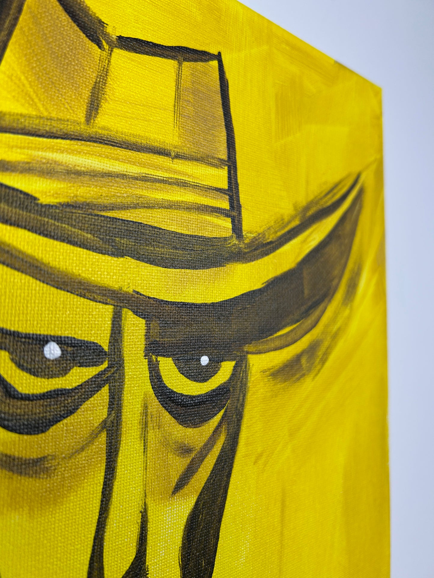 He's Seen Some Things — 11×14 in.