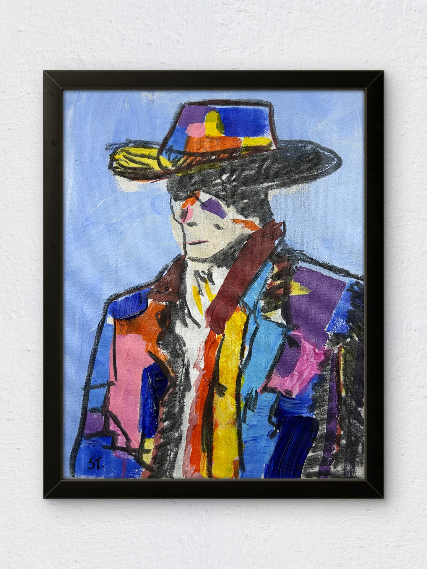The Brim Is Load-Bearing — 11x14 in.