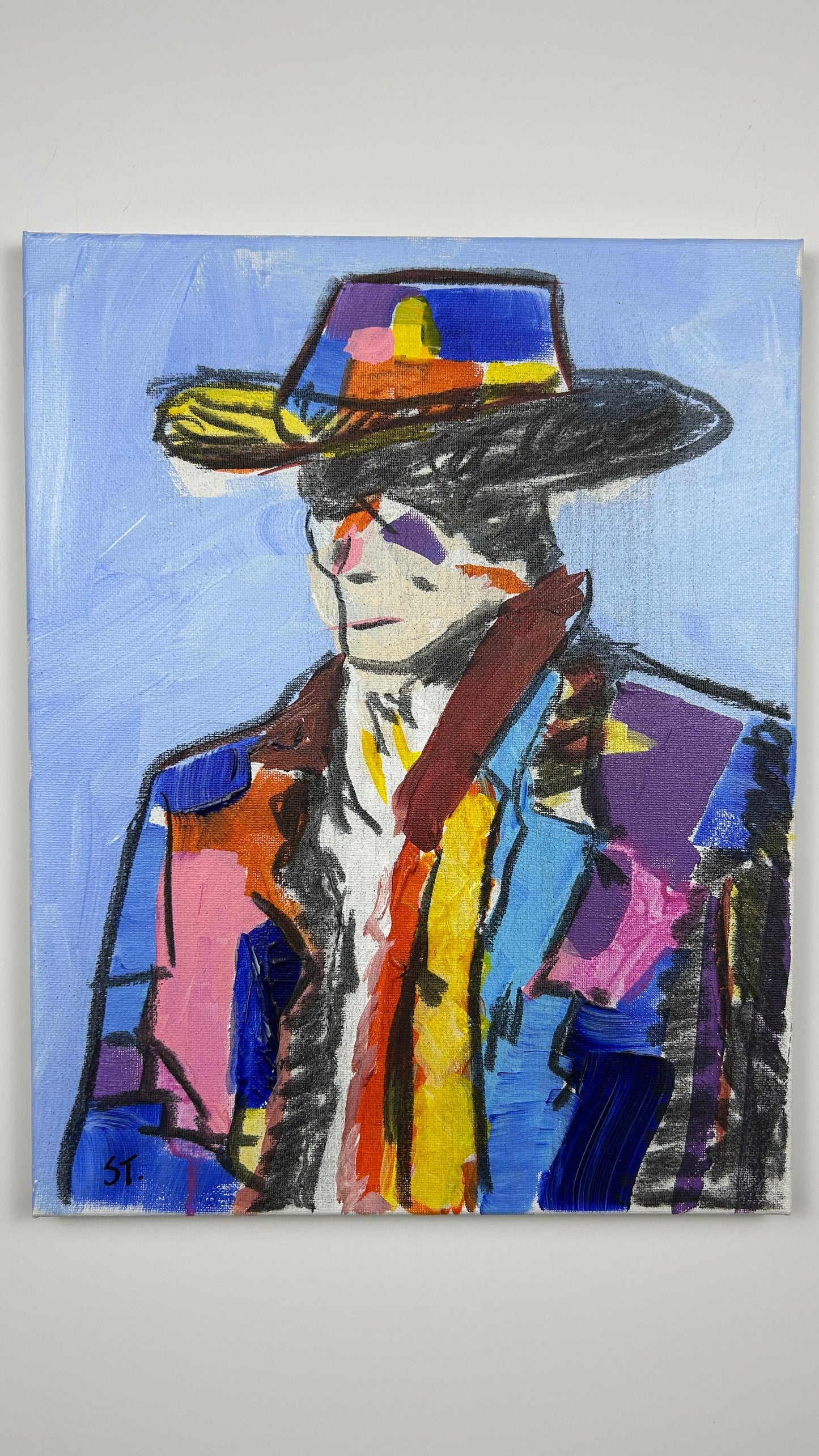 The Brim Is Load-Bearing — 11x14 in.