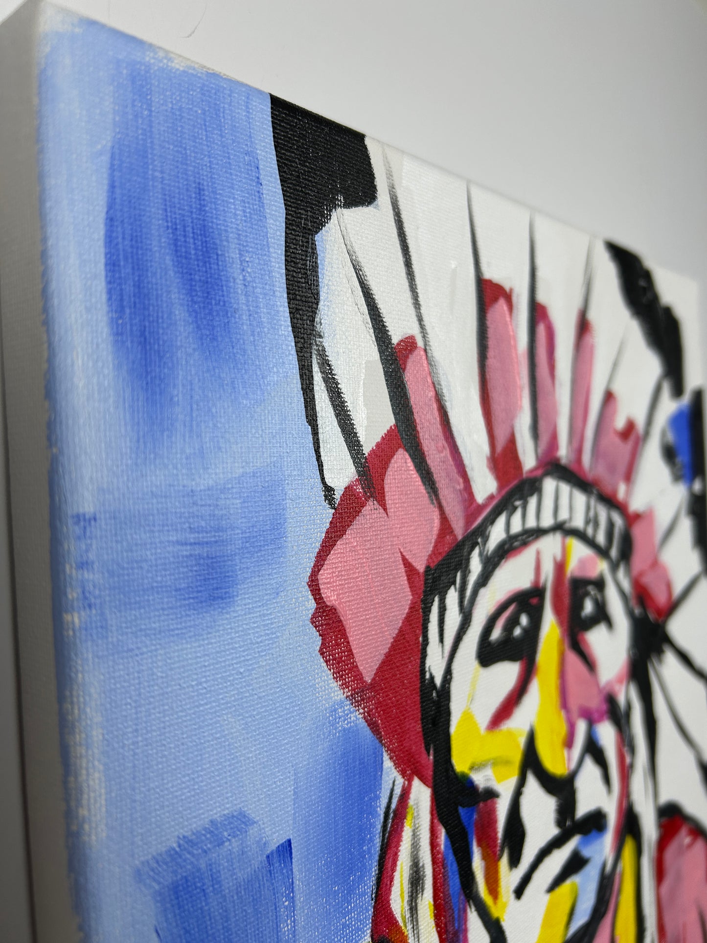 The Smoke Signal Was Misread — 11x14 in.