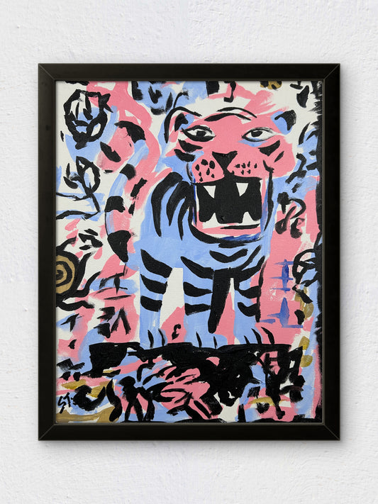 The Tiger Committee Has Reached a Decision — 11x14 in.