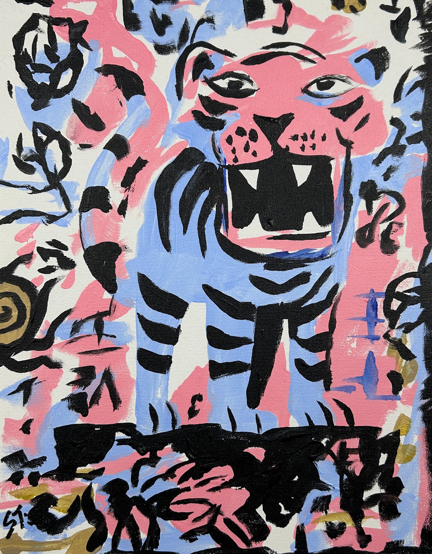 The Tiger Committee Has Reached a Decision — 11x14 in.