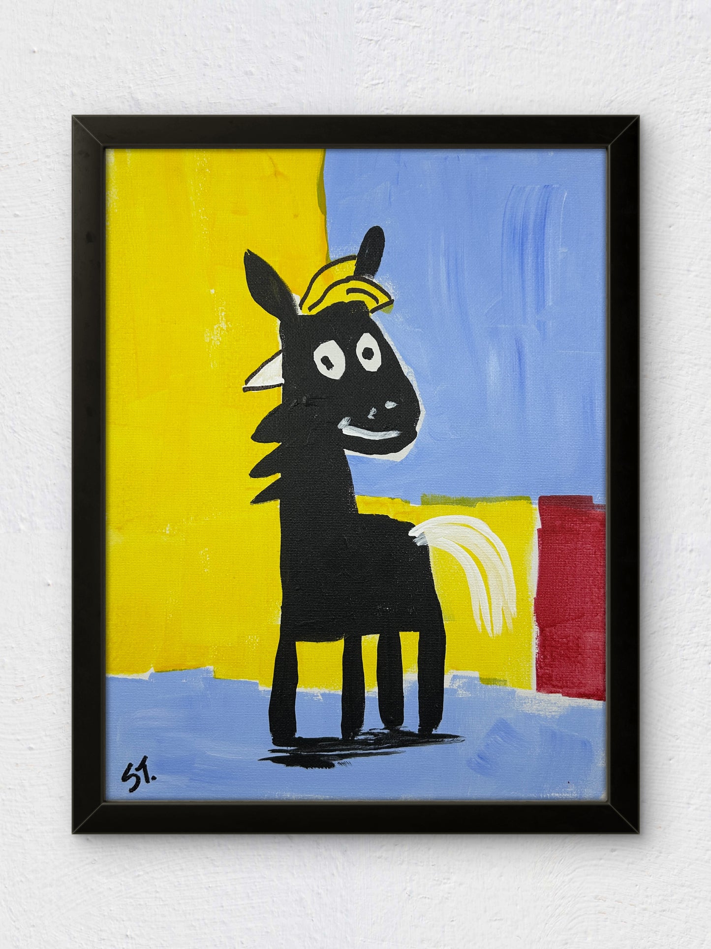 This is Florian, my aunt’s neighbor’s stepson — 11x14 in.