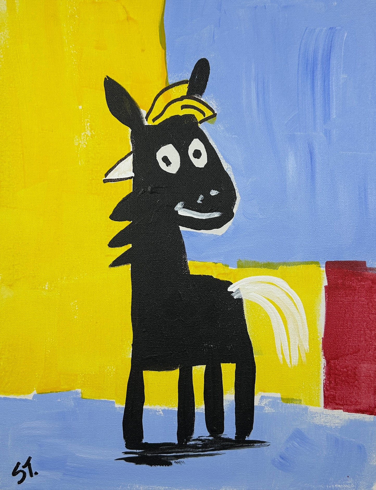 This is Florian, my aunt’s neighbor’s stepson — 11x14 in.