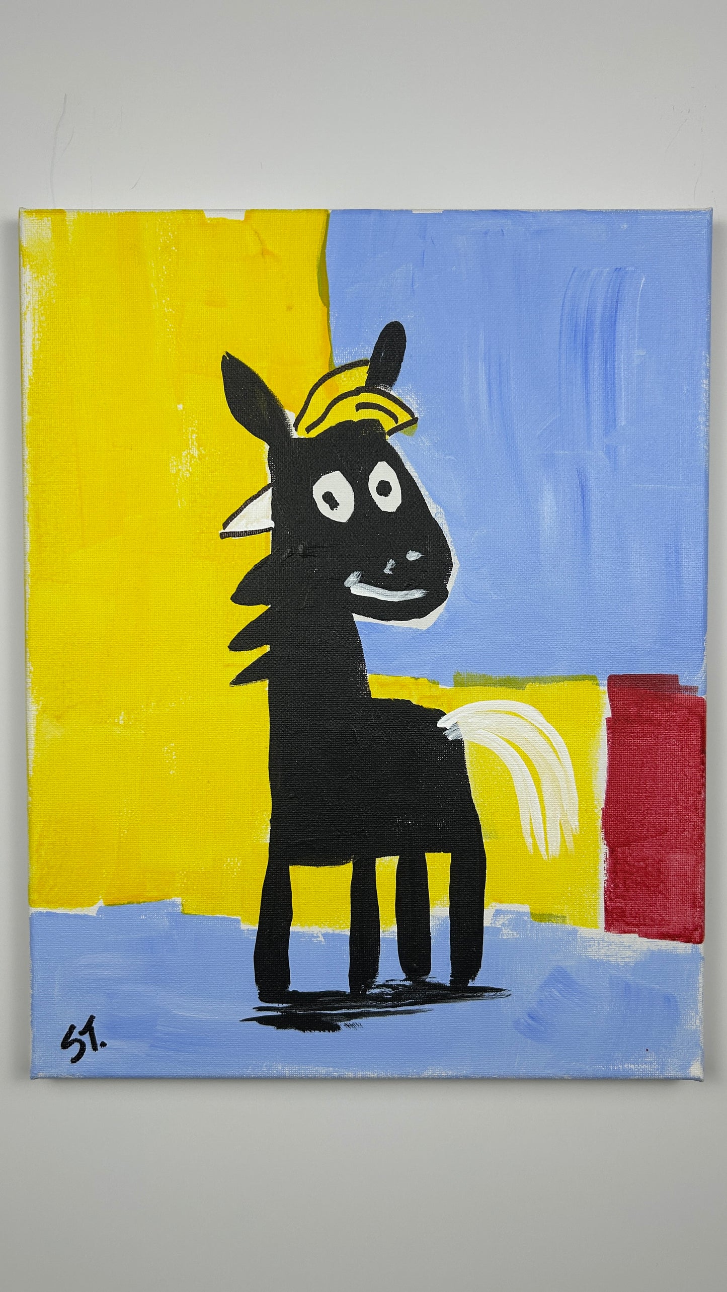 This is Florian, my aunt’s neighbor’s stepson — 11x14 in.
