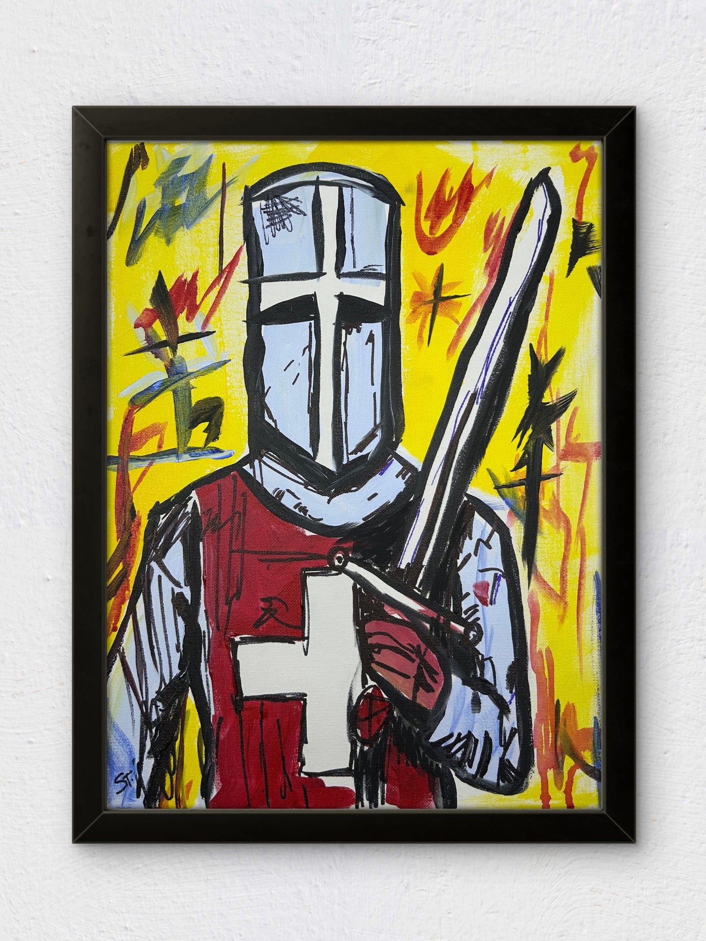 He Reconsidered Nothing — 12x16 in.
