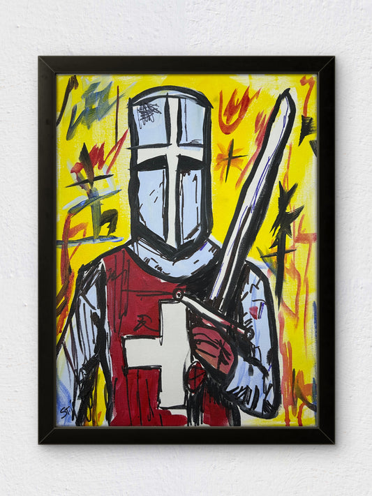 He Reconsidered Nothing — 12x16 in.