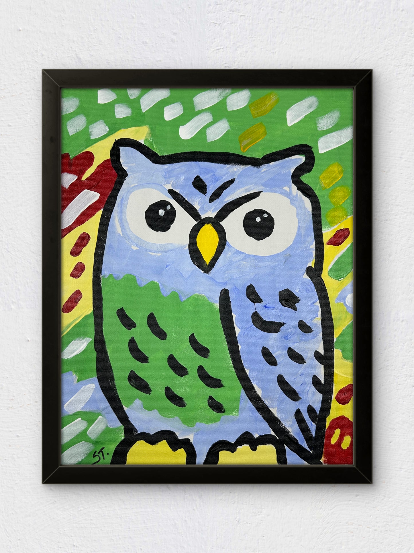 Bird Surveillance — 11x14 in.