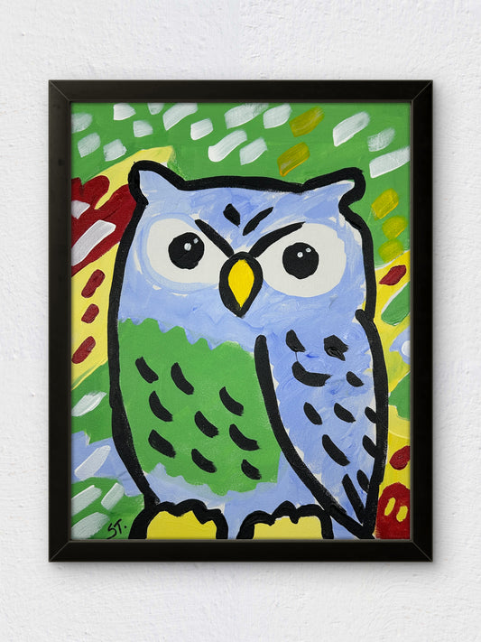 Bird Surveillance — 11x14 in.