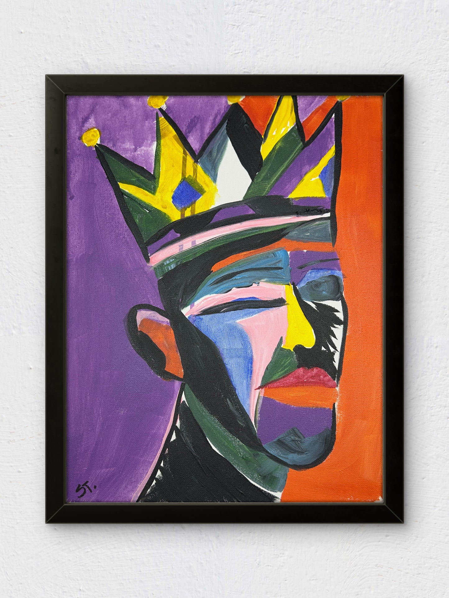 The King of Somewhere — 11x14 in.