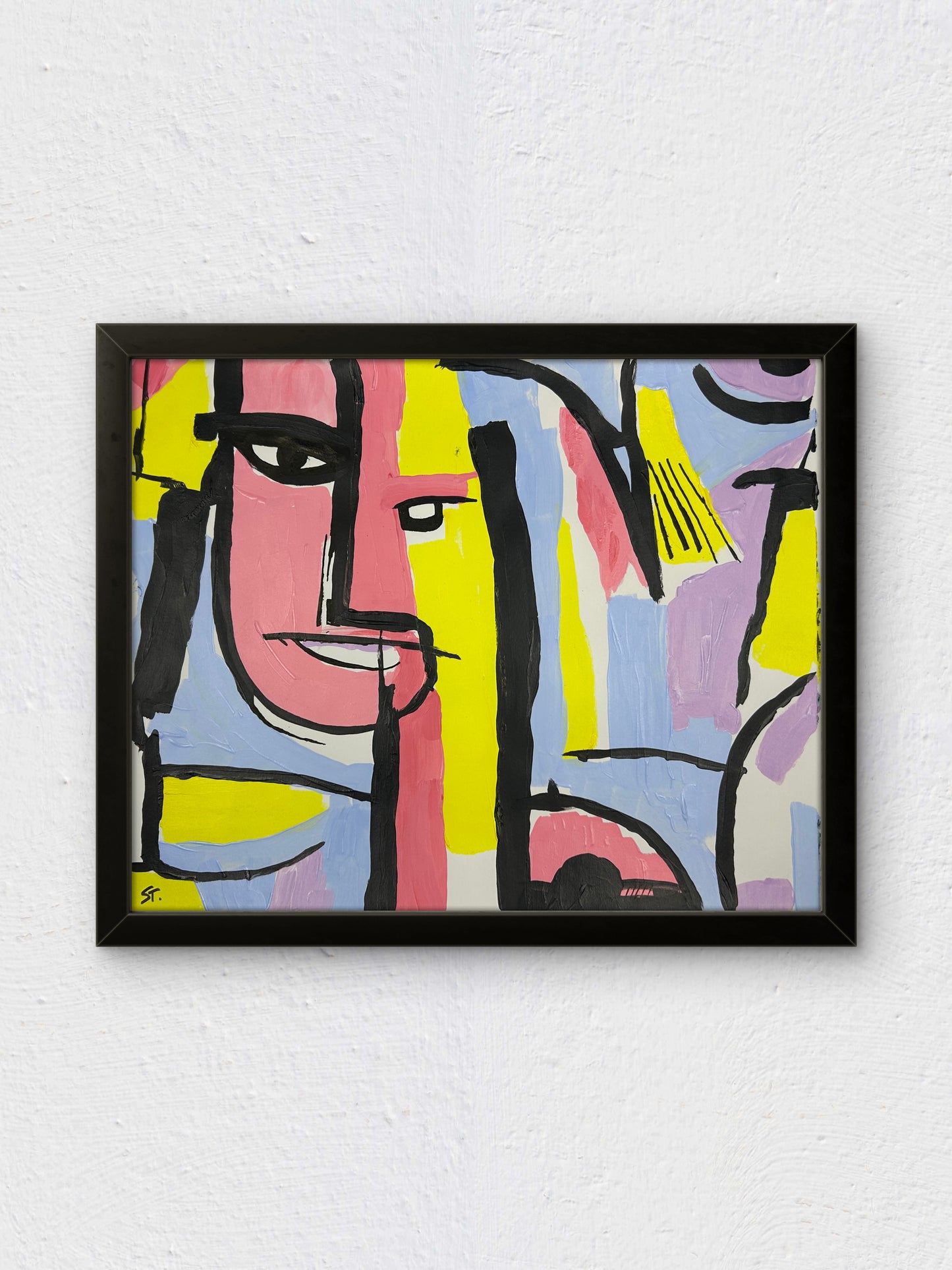 He Was Right There — 14x11 in.
