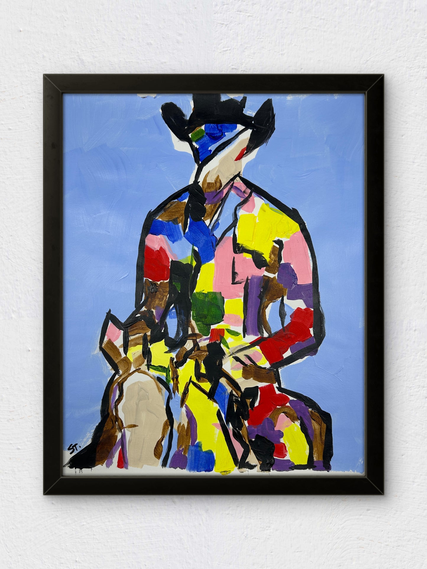This Is a Cowboy — 11x14 in.