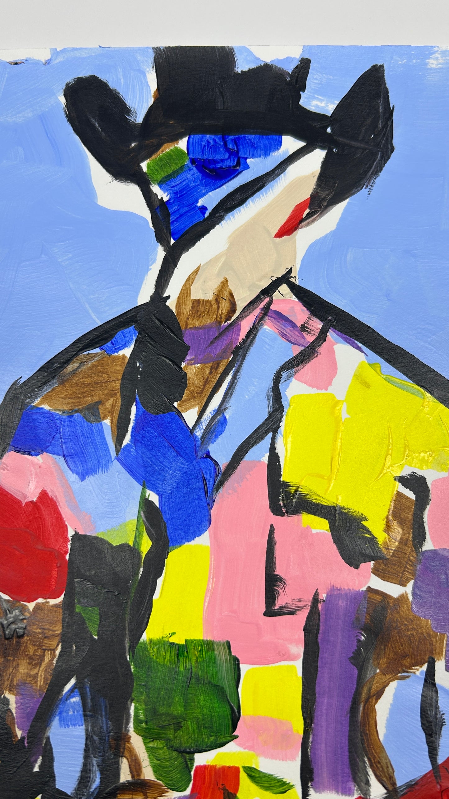 This Is a Cowboy — 11x14 in.
