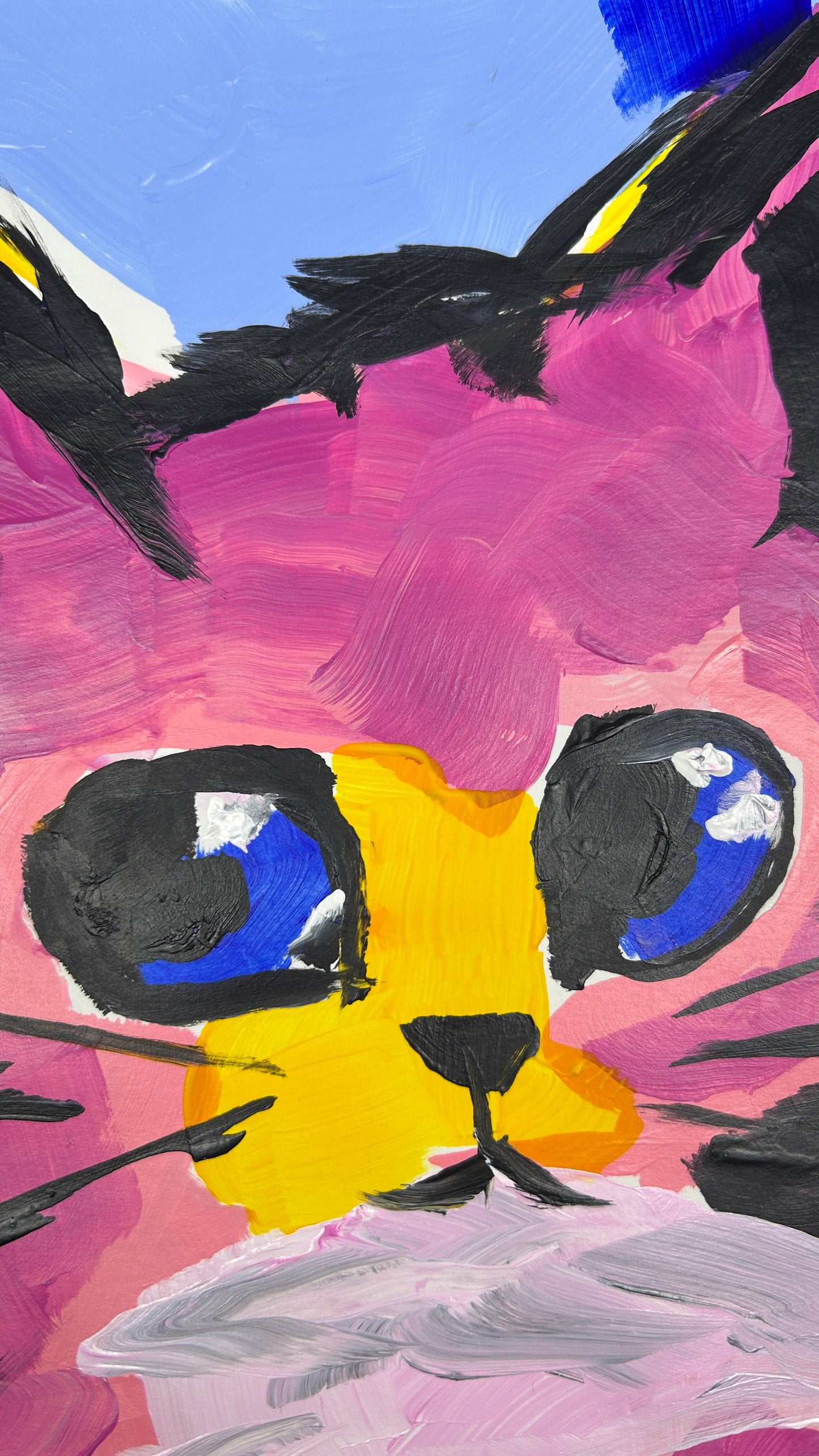 The Cat That Got Everything — 11x14 in.