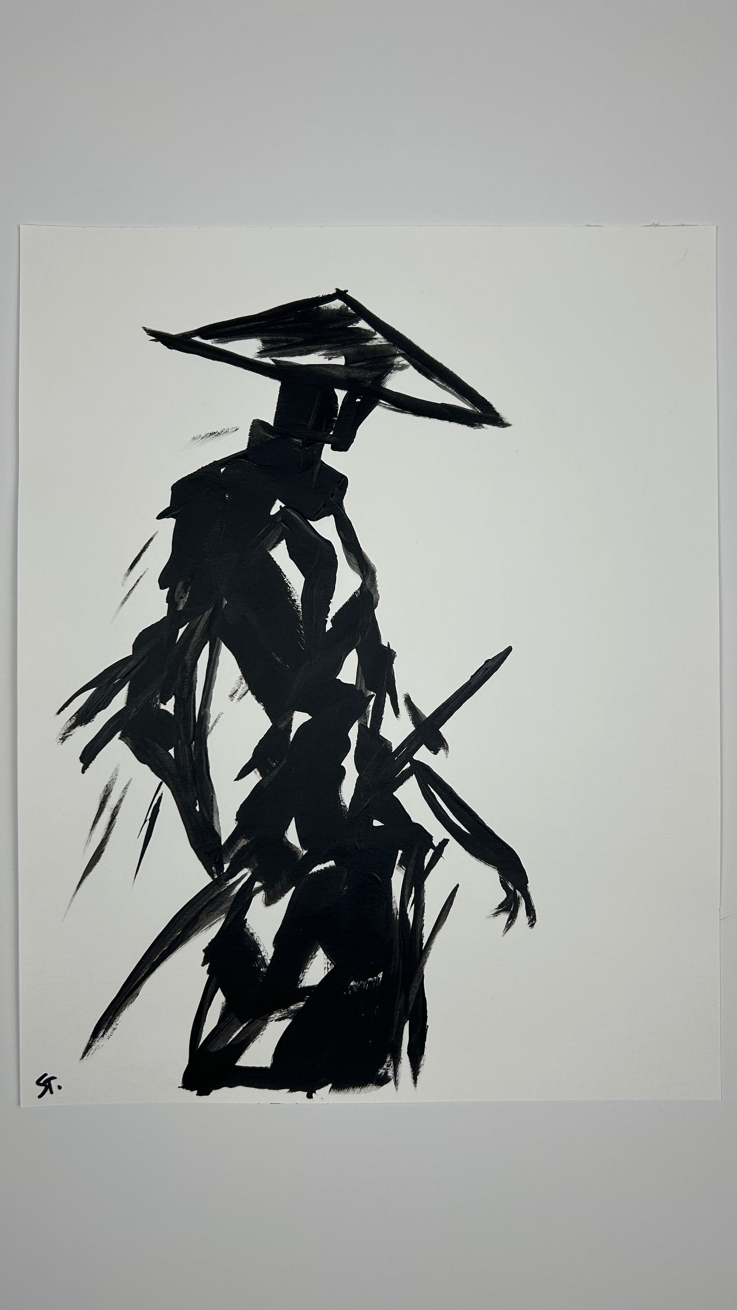 Samurai No. 1 — 11x14 in.