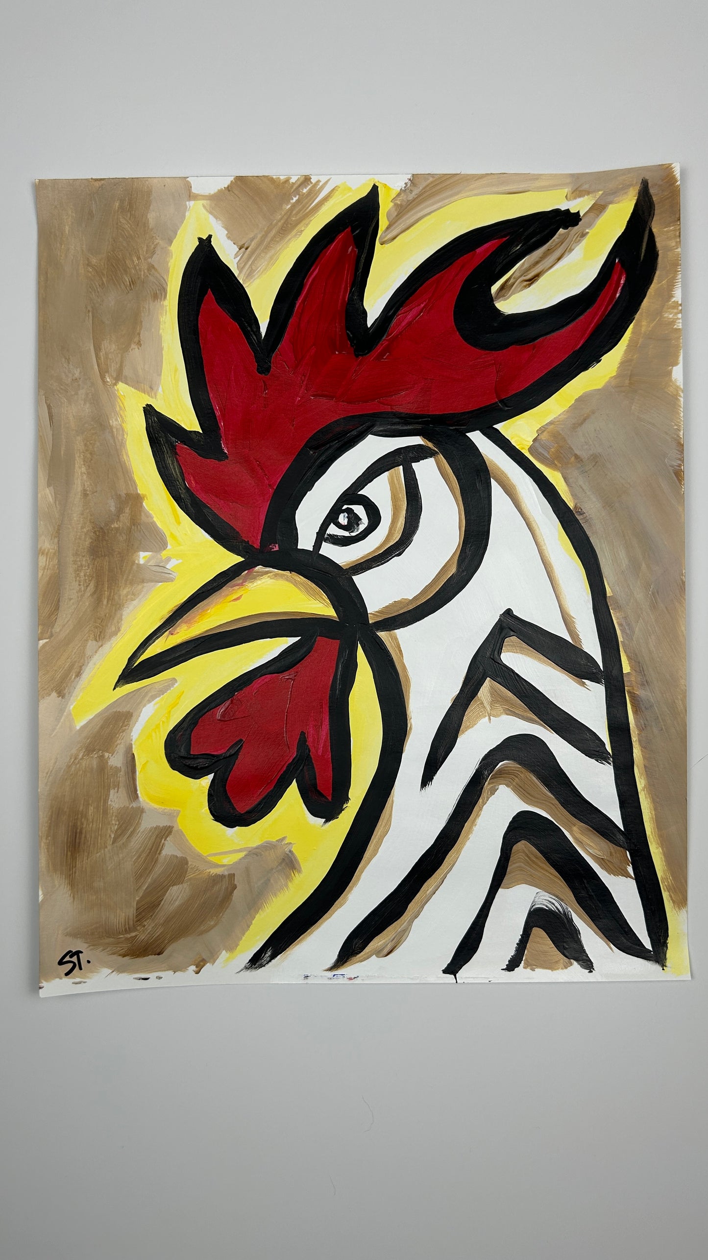 Replacement Rooster — 11x14 in.