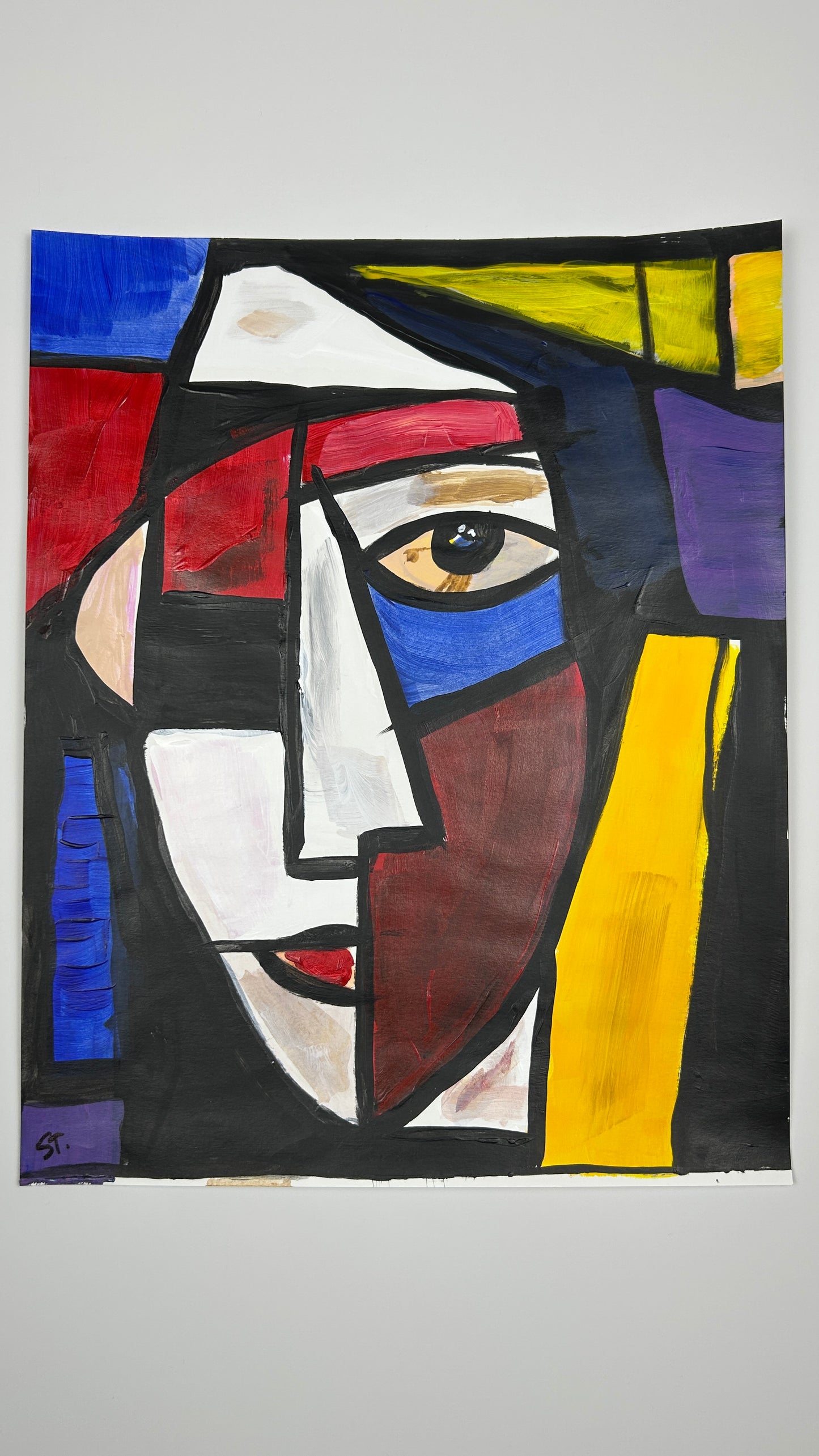 The Unblinking — 11x14 in.