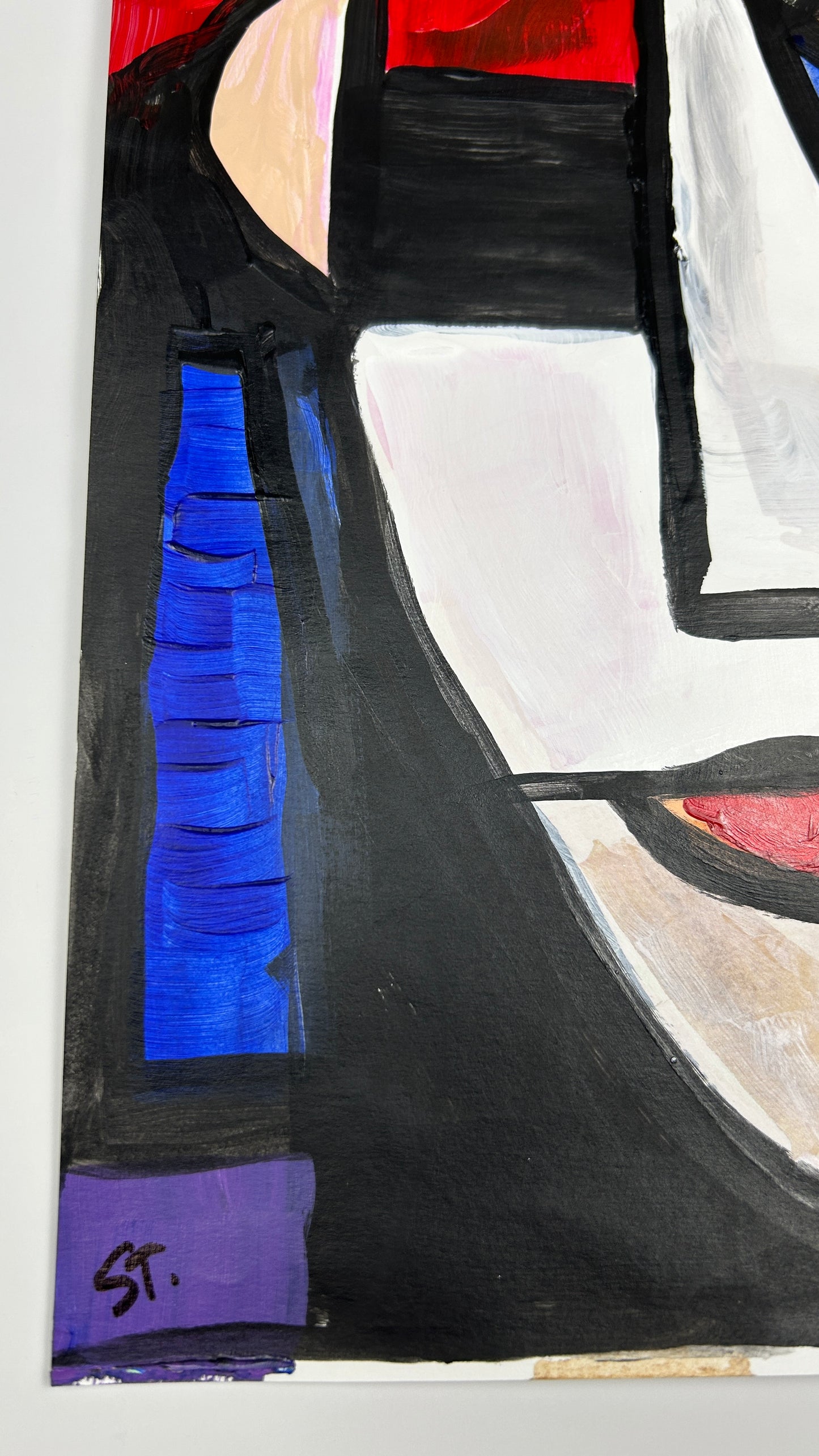 The Unblinking — 11x14 in.