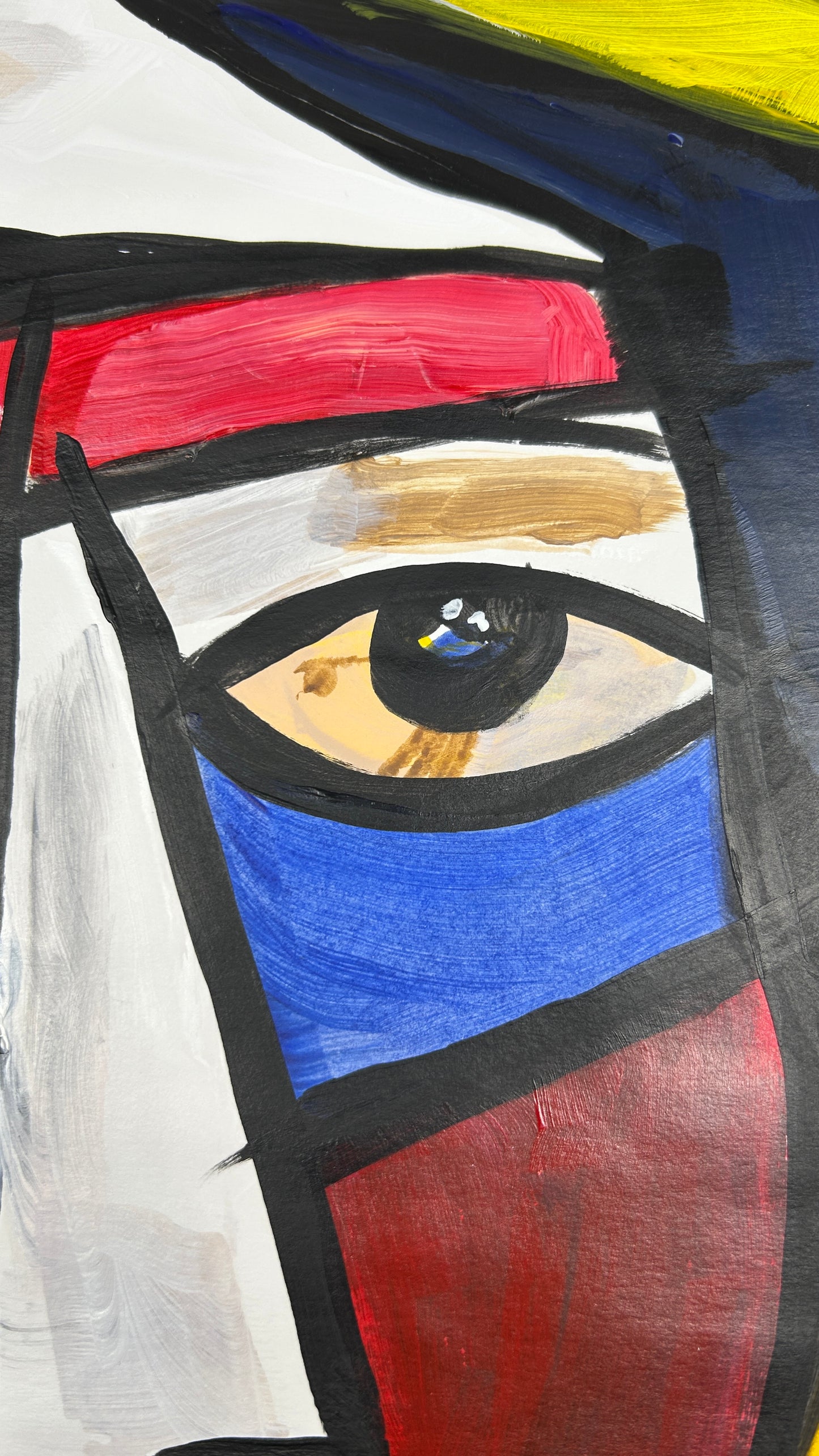 The Unblinking — 11x14 in.