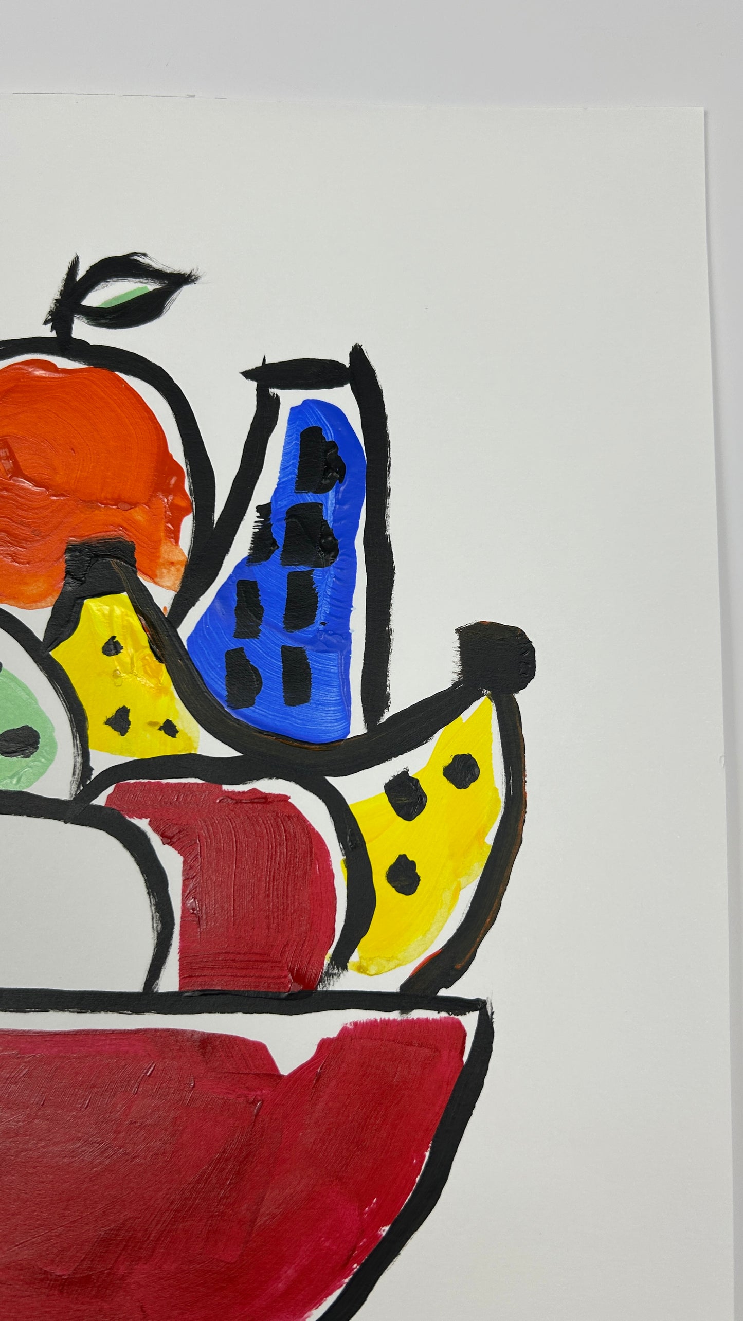 The Banana Wasn't Invited — 11x14 in.