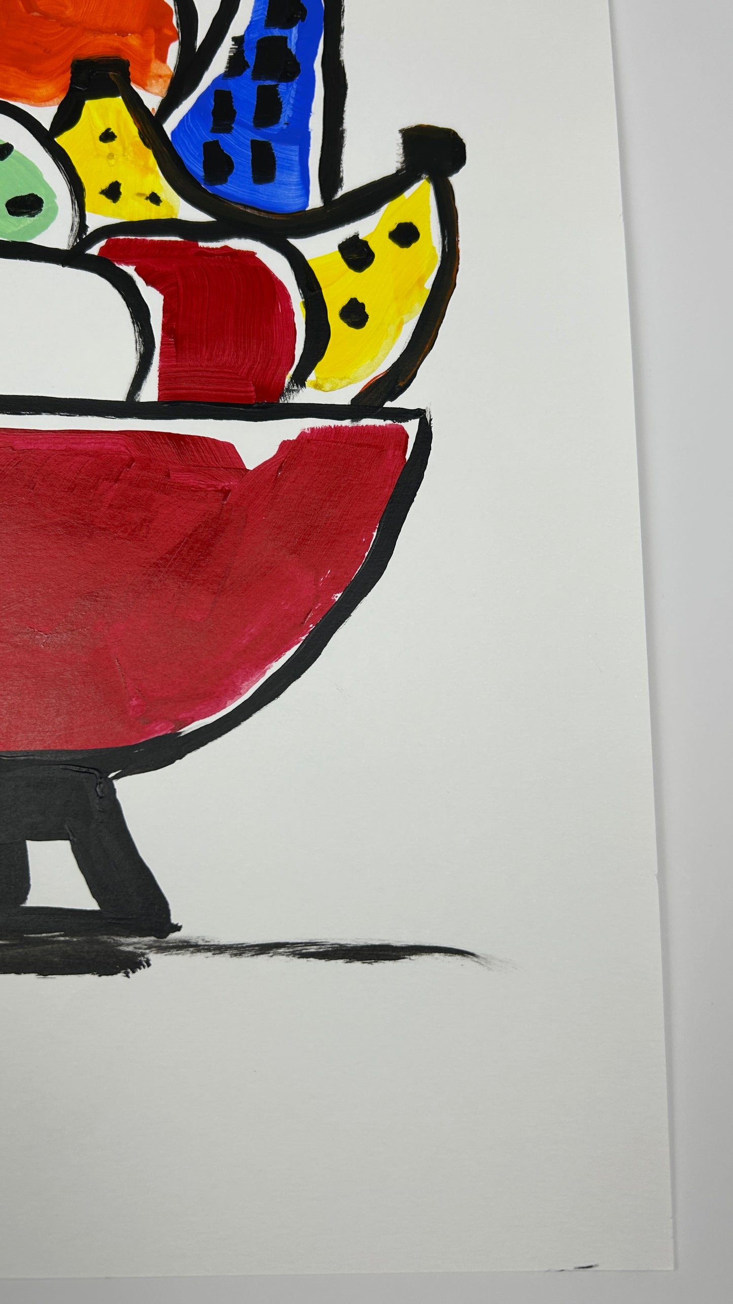 The Banana Wasn't Invited — 11x14 in.