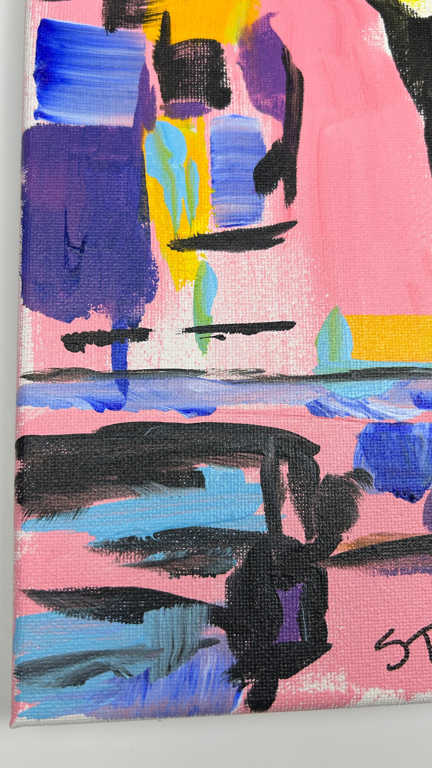 Yellow Was His Color — 11x14 in.