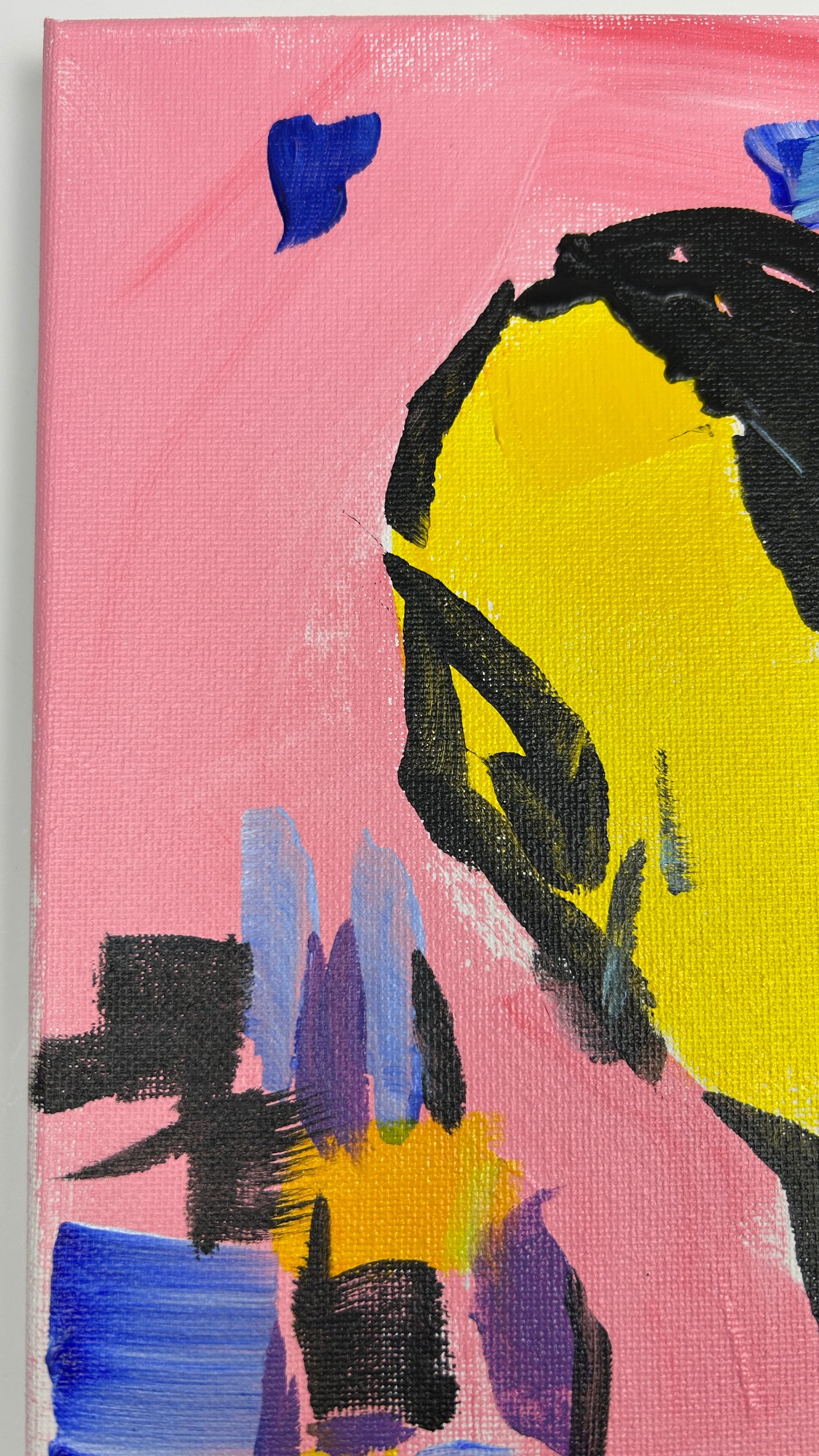 Yellow Was His Color — 11x14 in.