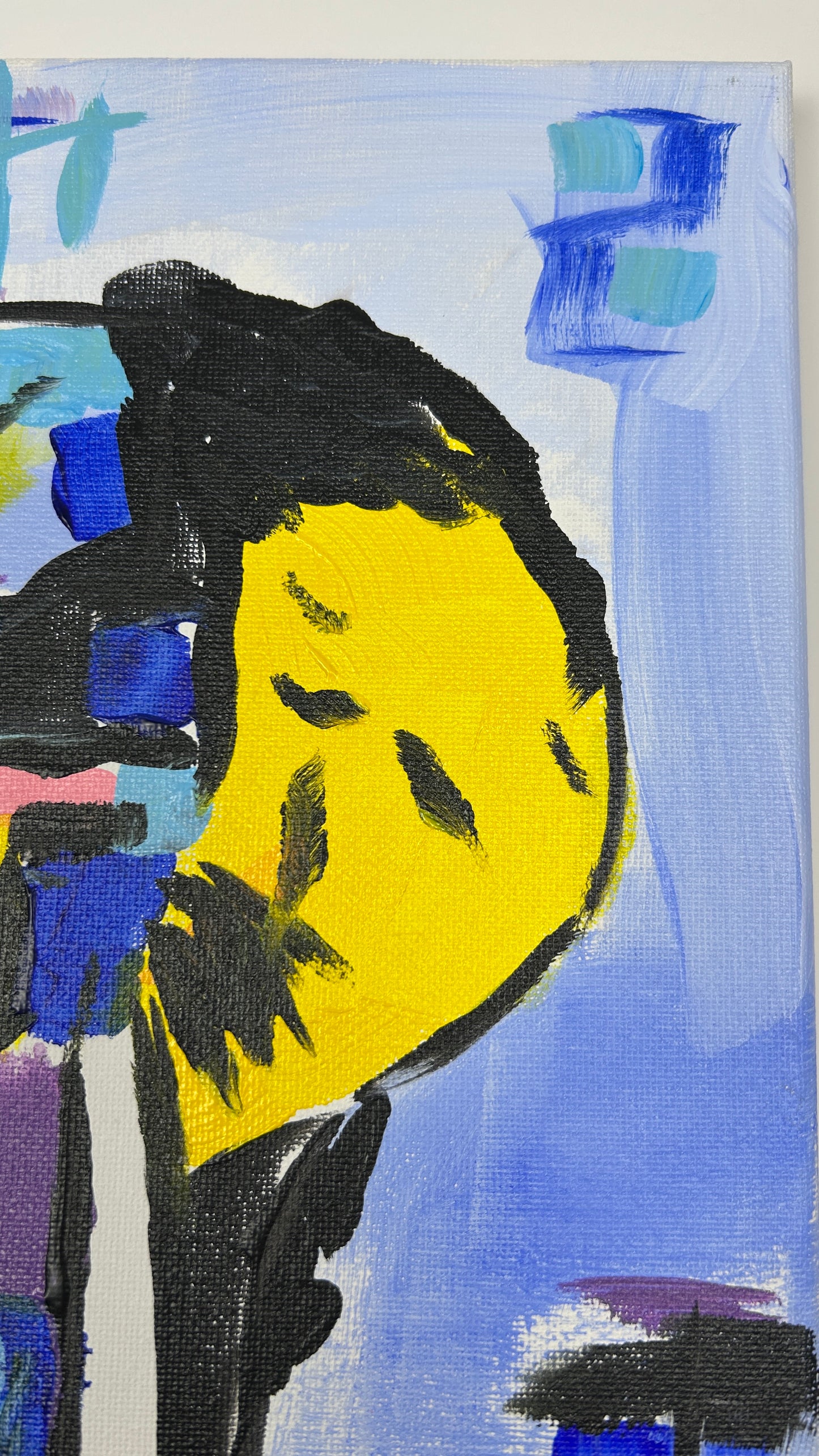 Yellow Was His Color — 11x14 in.