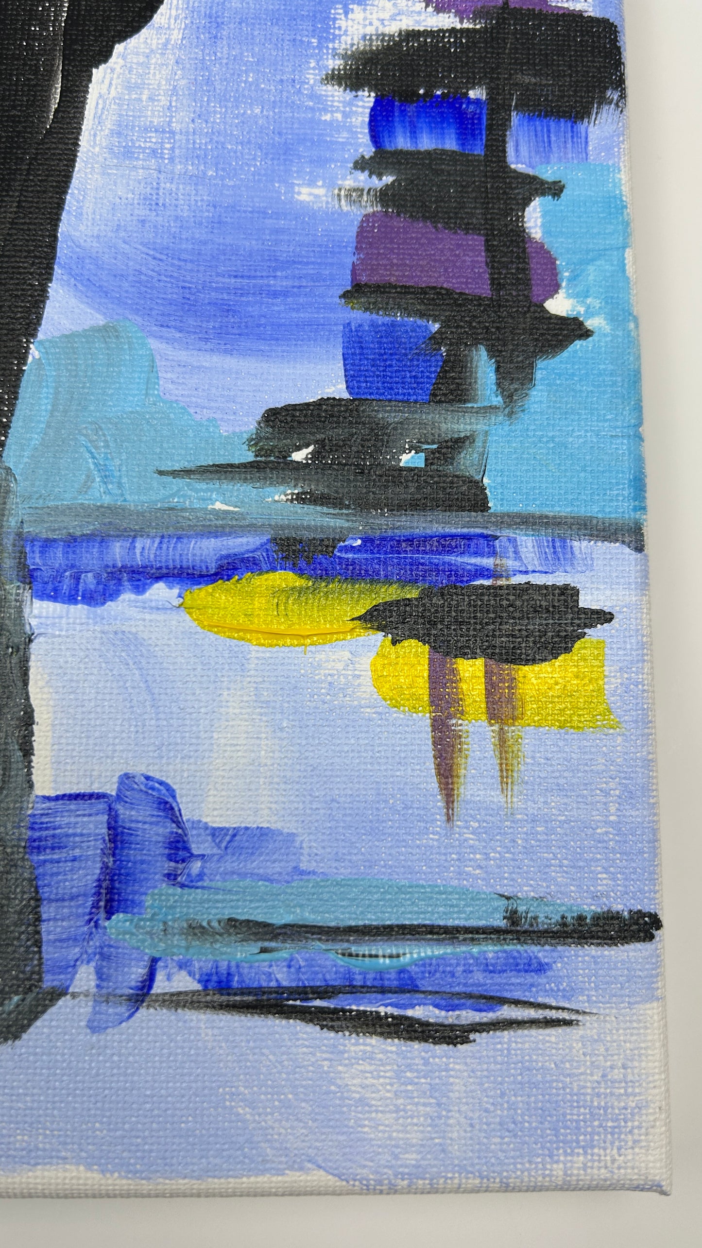Yellow Was His Color — 11x14 in.