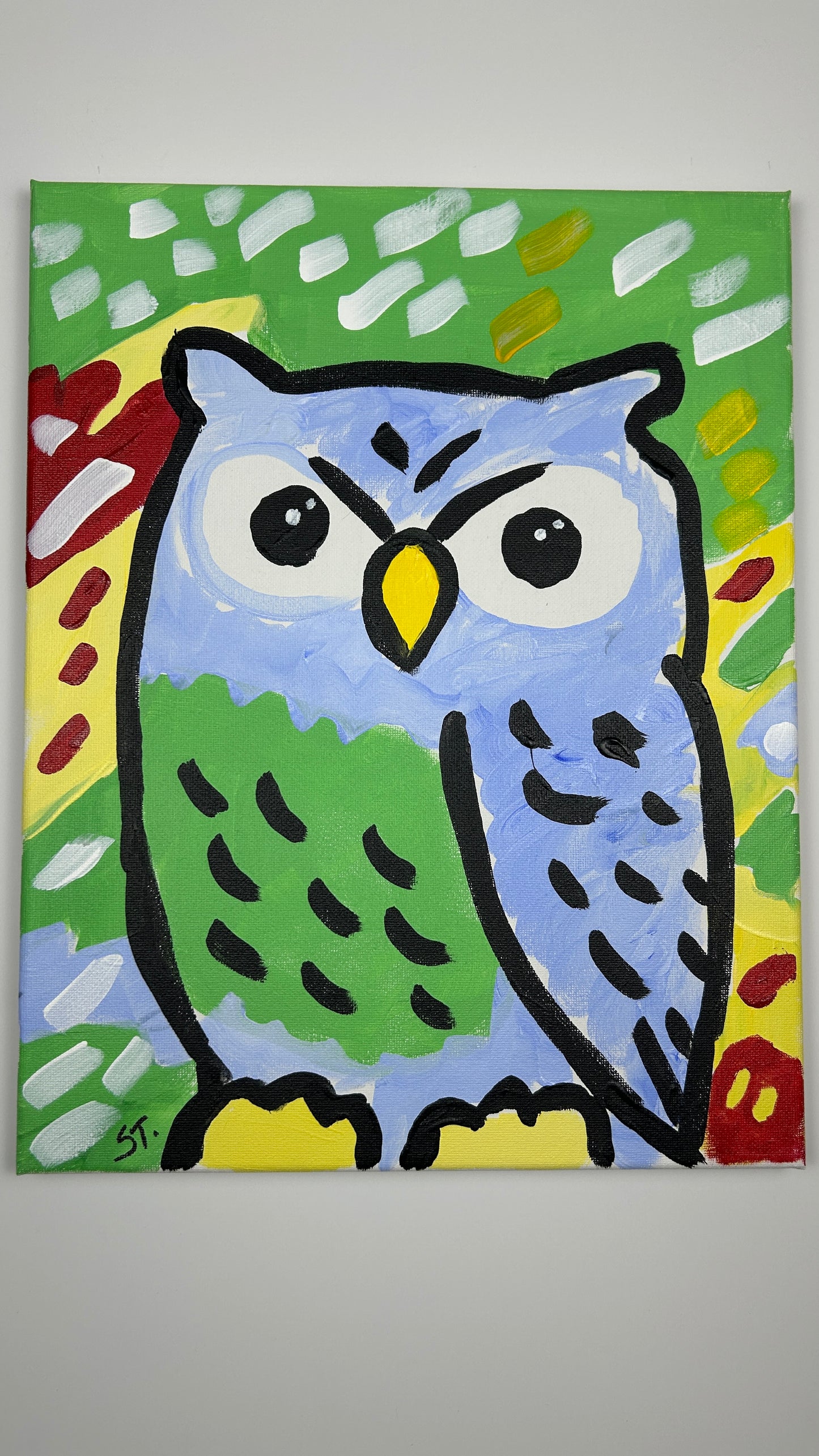 Bird Surveillance — 11x14 in.